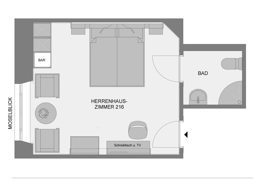 Weinhotel St. Stephanus Zeltingen-Rachtig Dış mekan fotoğraf